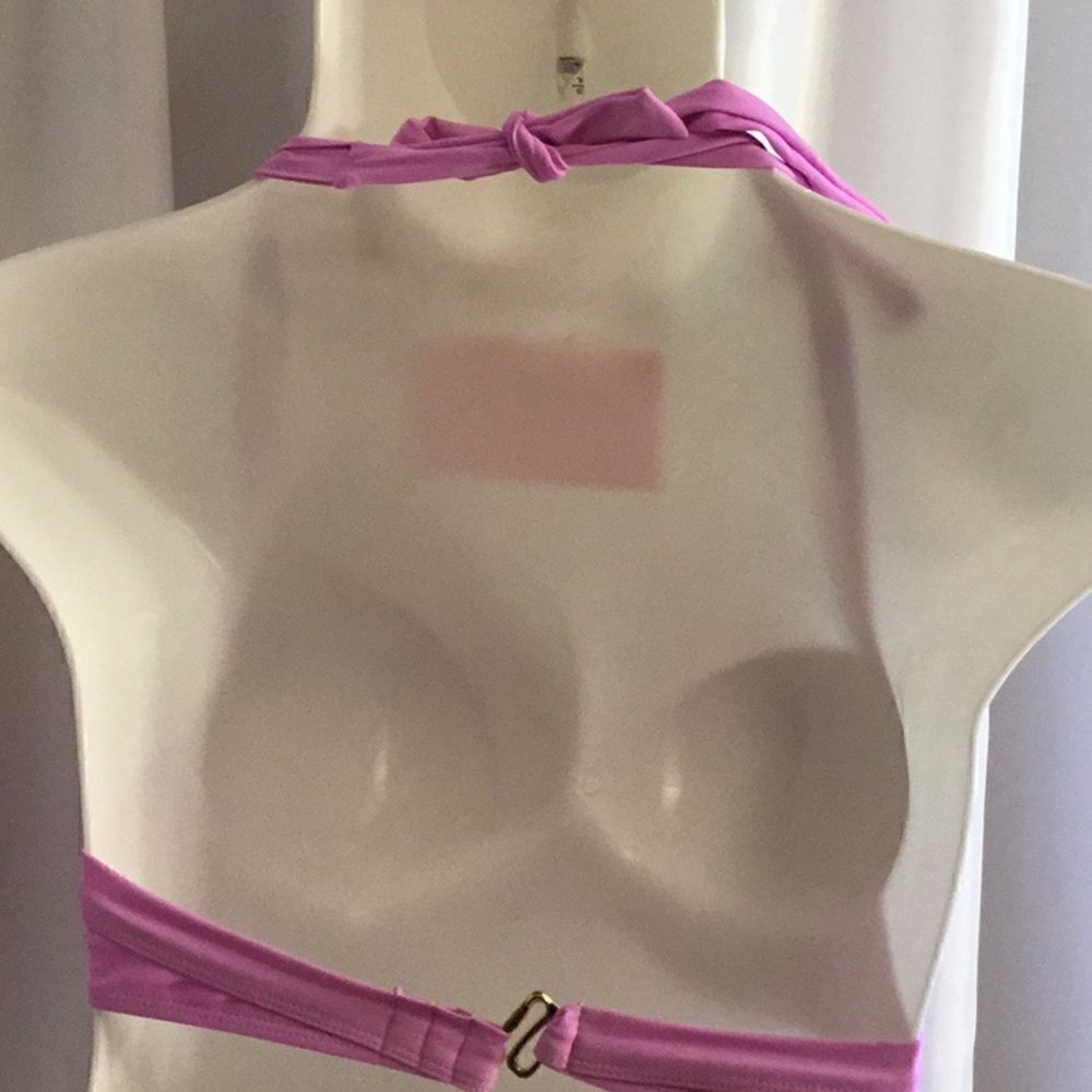 Push up bikini top in pink size extra large - Picture 5 of 6